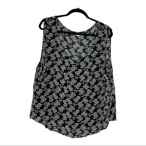 100%Rayon Floral Tank To Sz 24W